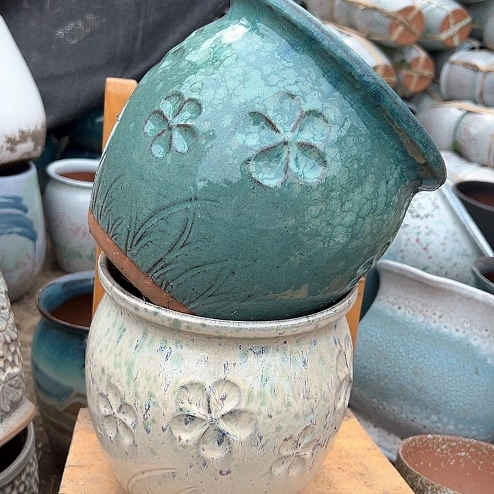 紫砂花盆口20高20。。。。。。。。。。。。。。。。