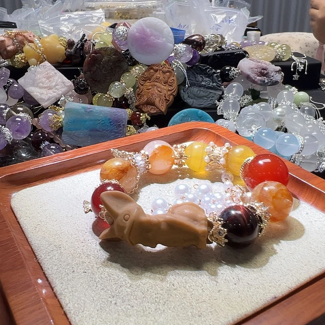 水晶未镶嵌手链水晶手链