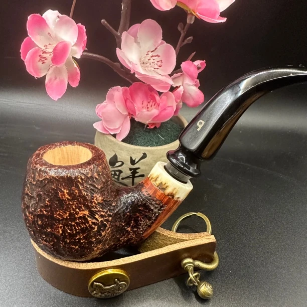 意大利-帕斯库奇-手工石楠木烟斗-