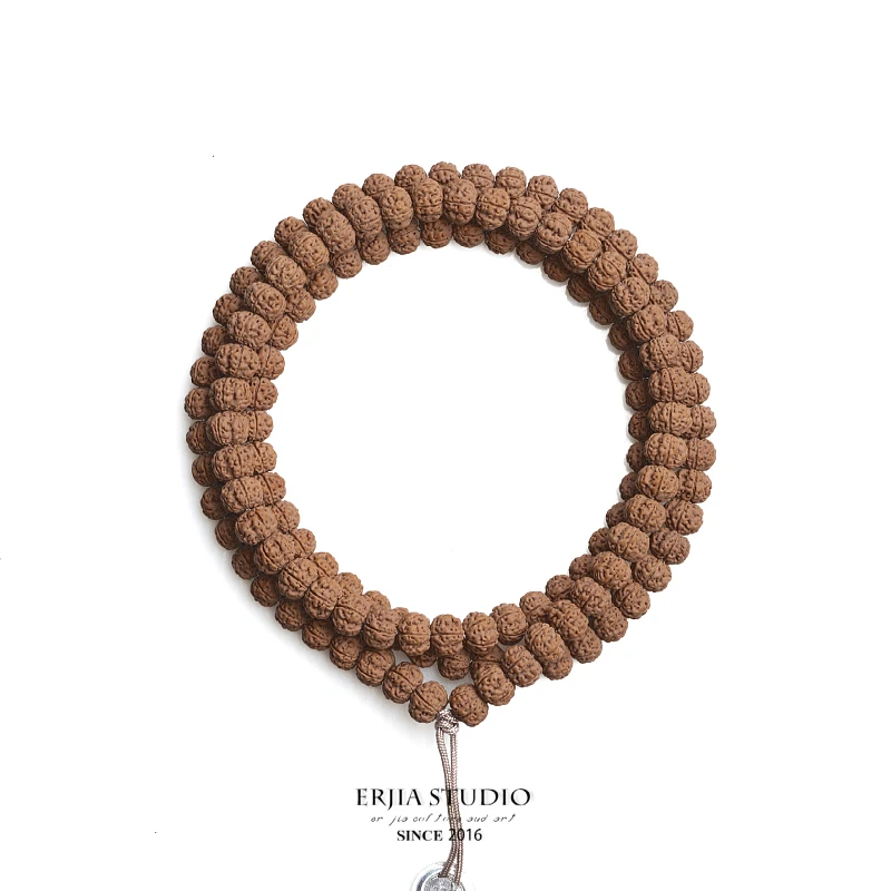 二佳严选〖老树梅花〗武力达五瓣 原桩梅花小金刚菩提籽 梅花双龙纹