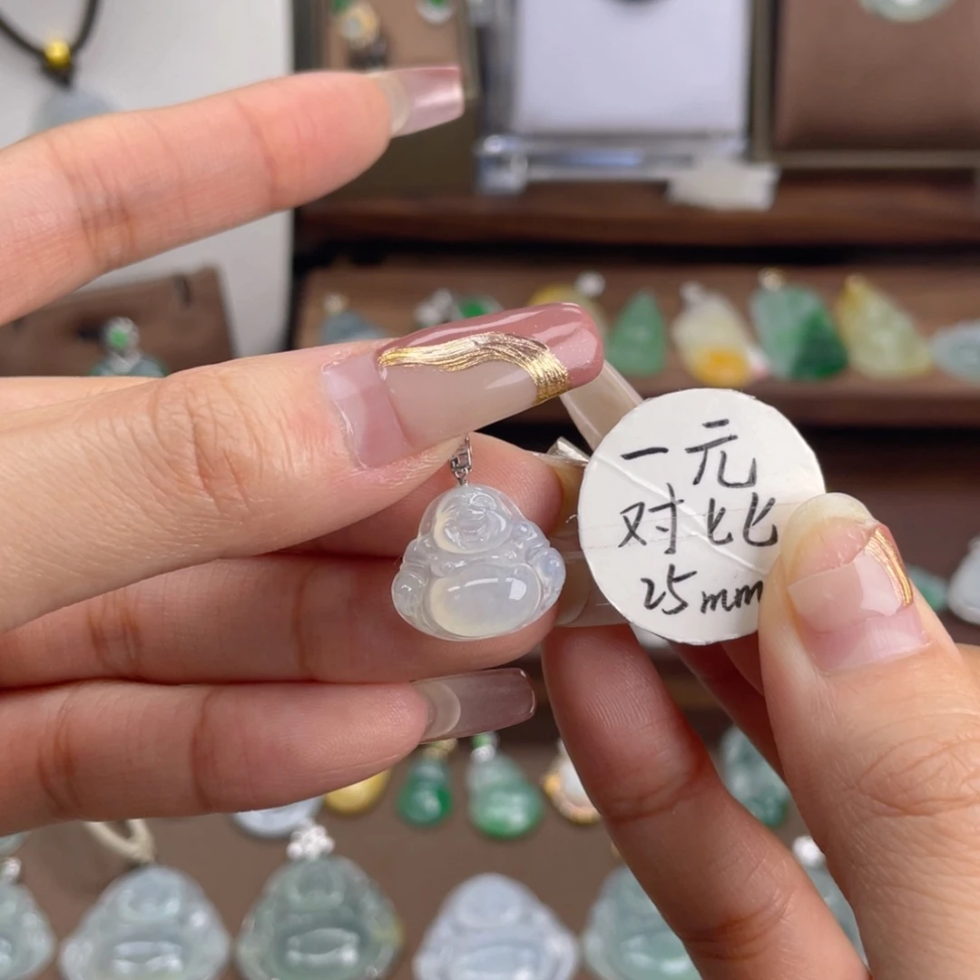 翡翠颈饰未镶嵌迷你锁骨链