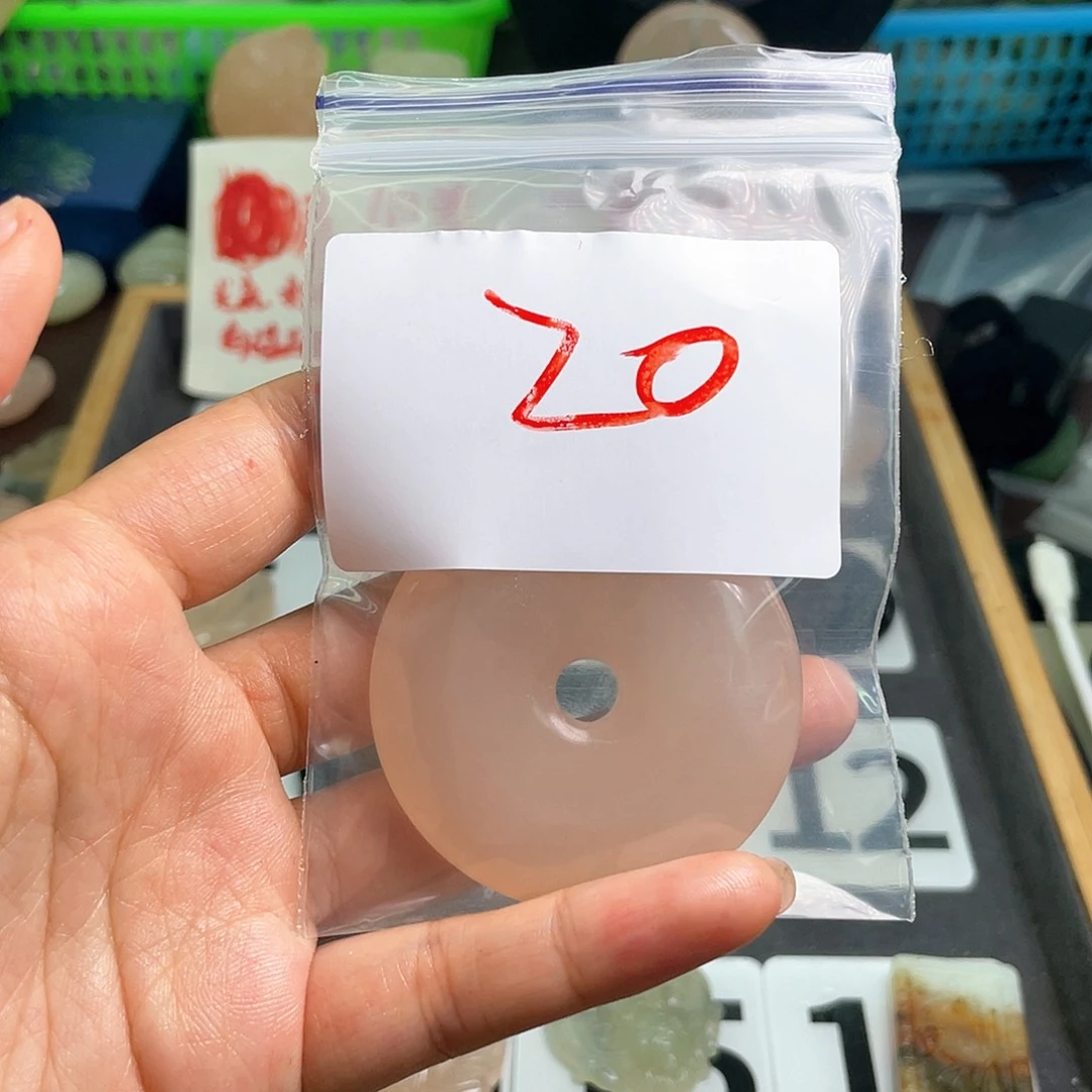 蛇纹石玉未镶嵌颈饰大*20