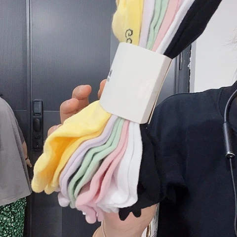 货郎家袜子女士现货六双