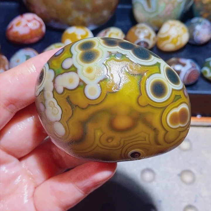 未镶嵌玛瑙/玉髓珠宝半成品25