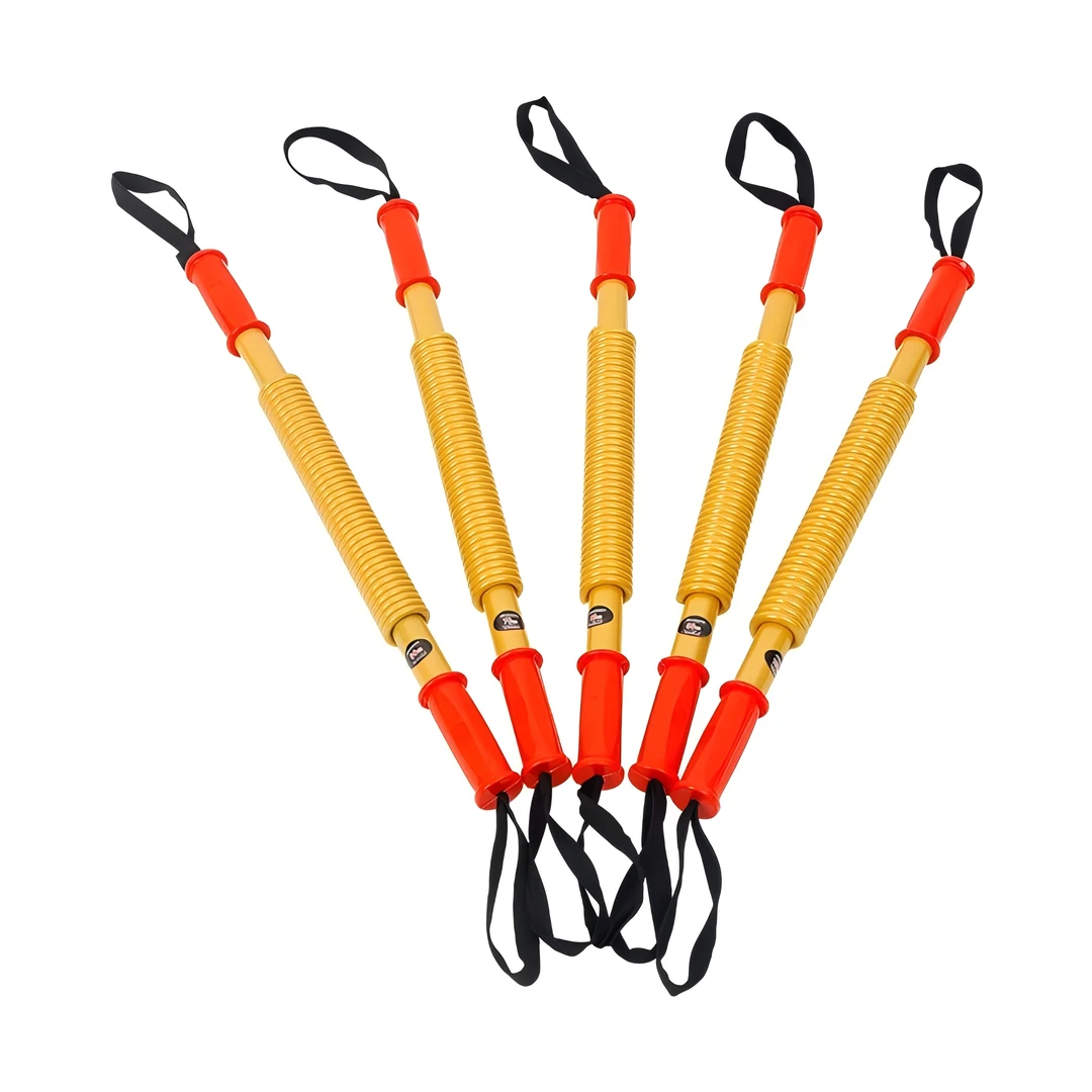 双杨野人谷金色臂力器臂力棒扩胸臂力训练器增强上肢力量户外健身