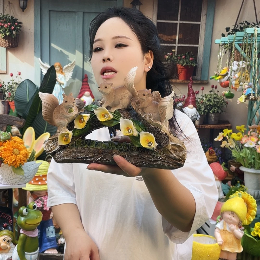 摆件欧美摆件红红火火