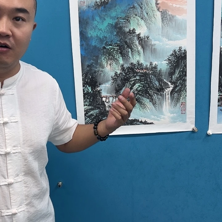 国画在我看来我就是你生命的一束阳光