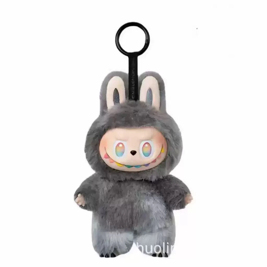 潮玩labubu祖国版啦咘咘三代搪胶盲盒前方高能系列公仔挂件礼物