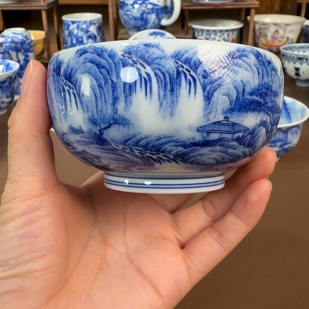 杯景德镇陶瓷手工手绘