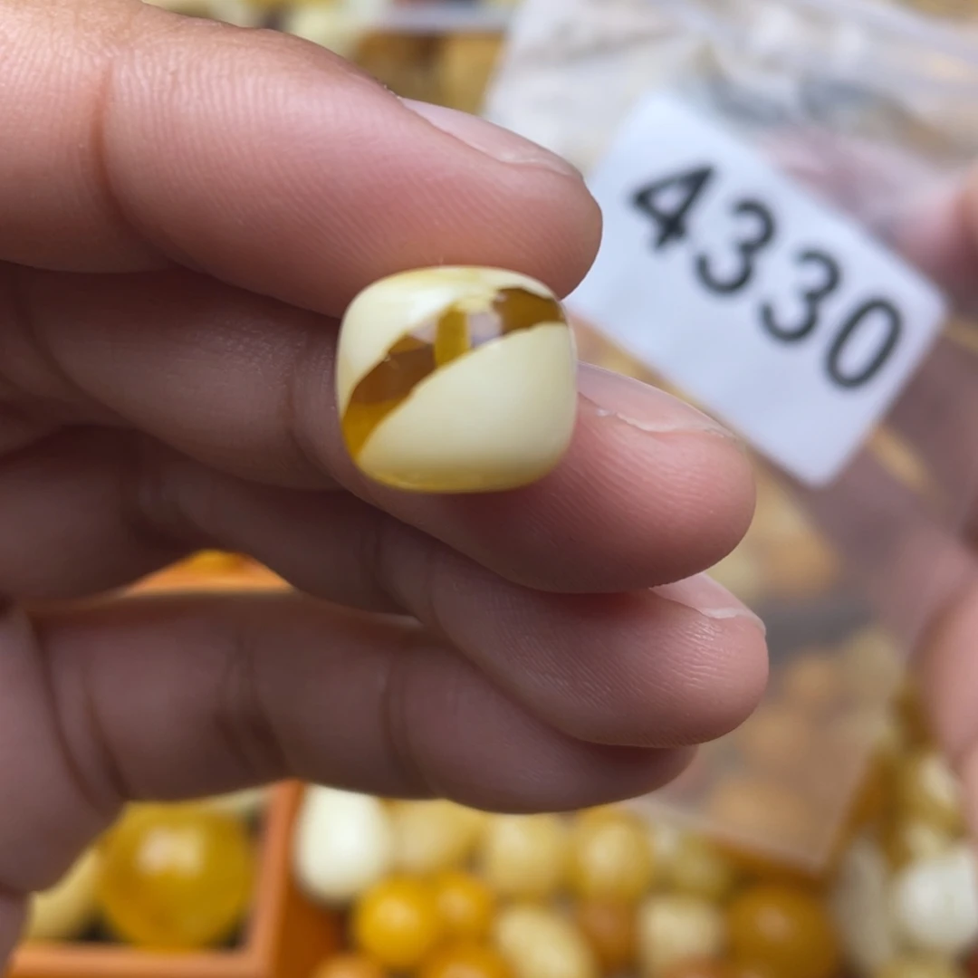 蜜蜡珠宝奇石未镶嵌D****?粉12.8