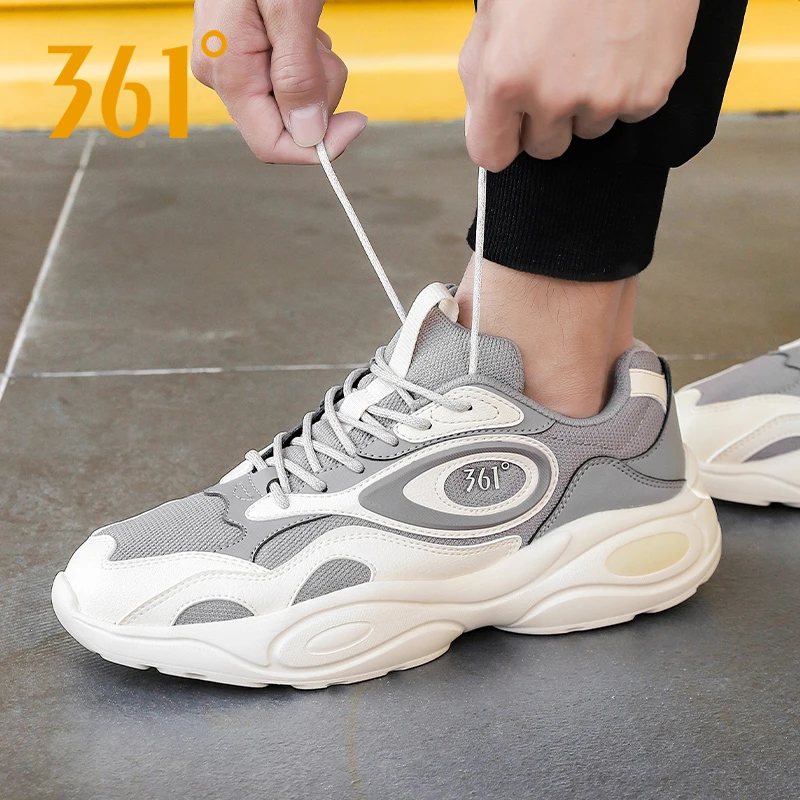 361男鞋老爹鞋子男款秋冬季男士运动鞋户外跑步鞋网面透气厚底鞋