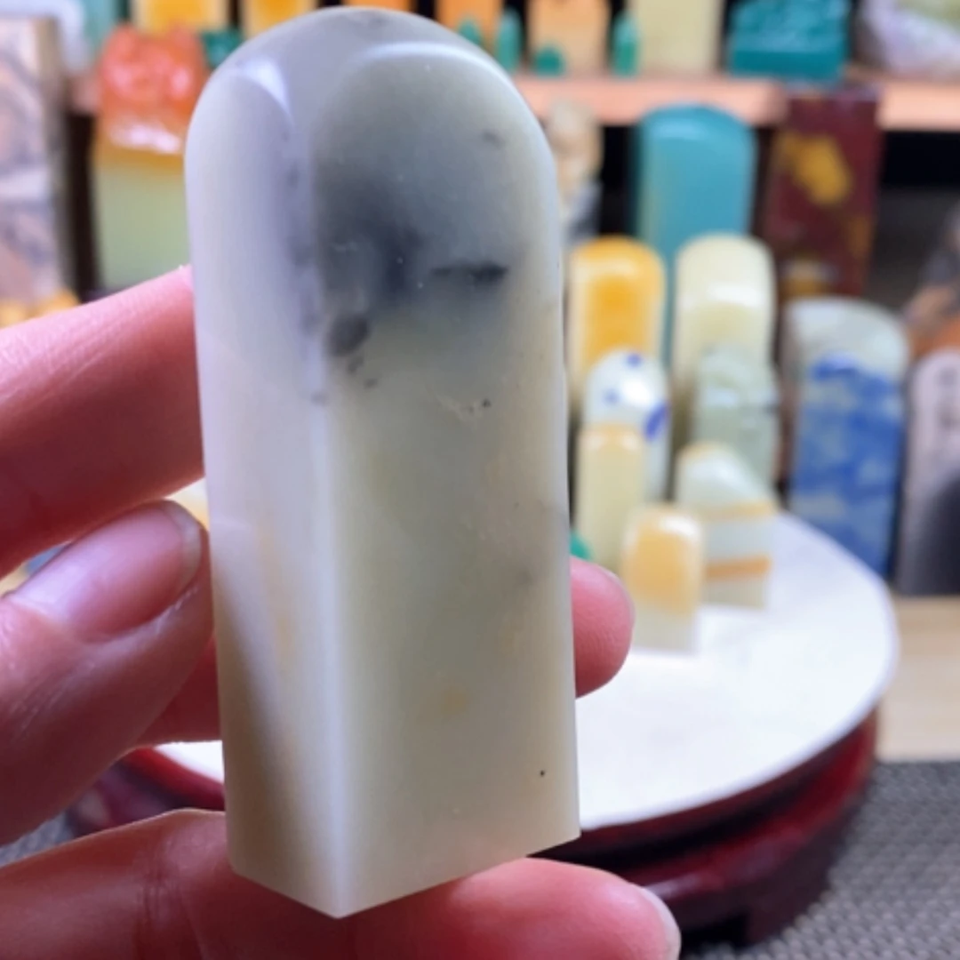 【闪购商品】青田石封门青墨韵………….