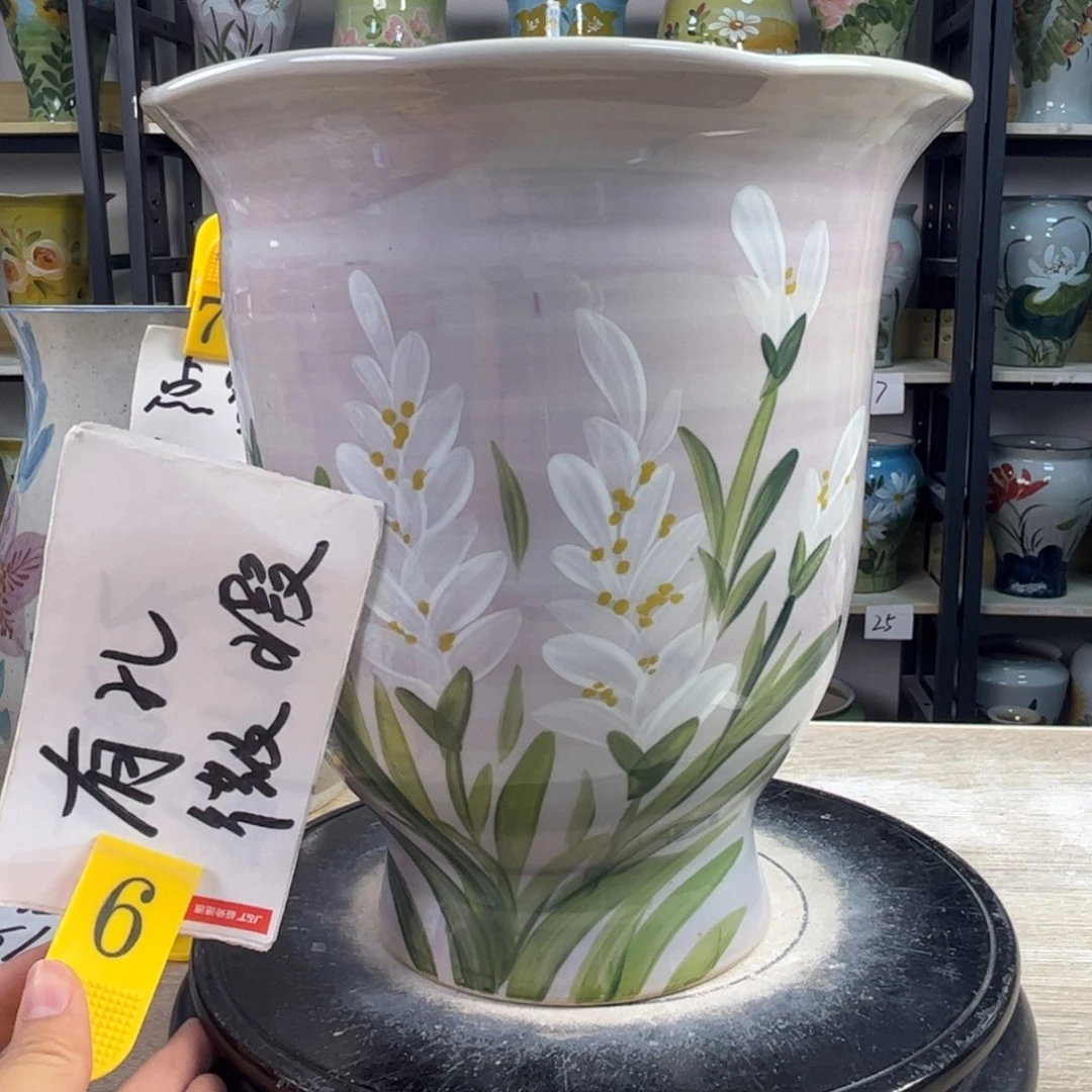 小***雨1tc景德镇陶瓷花盆