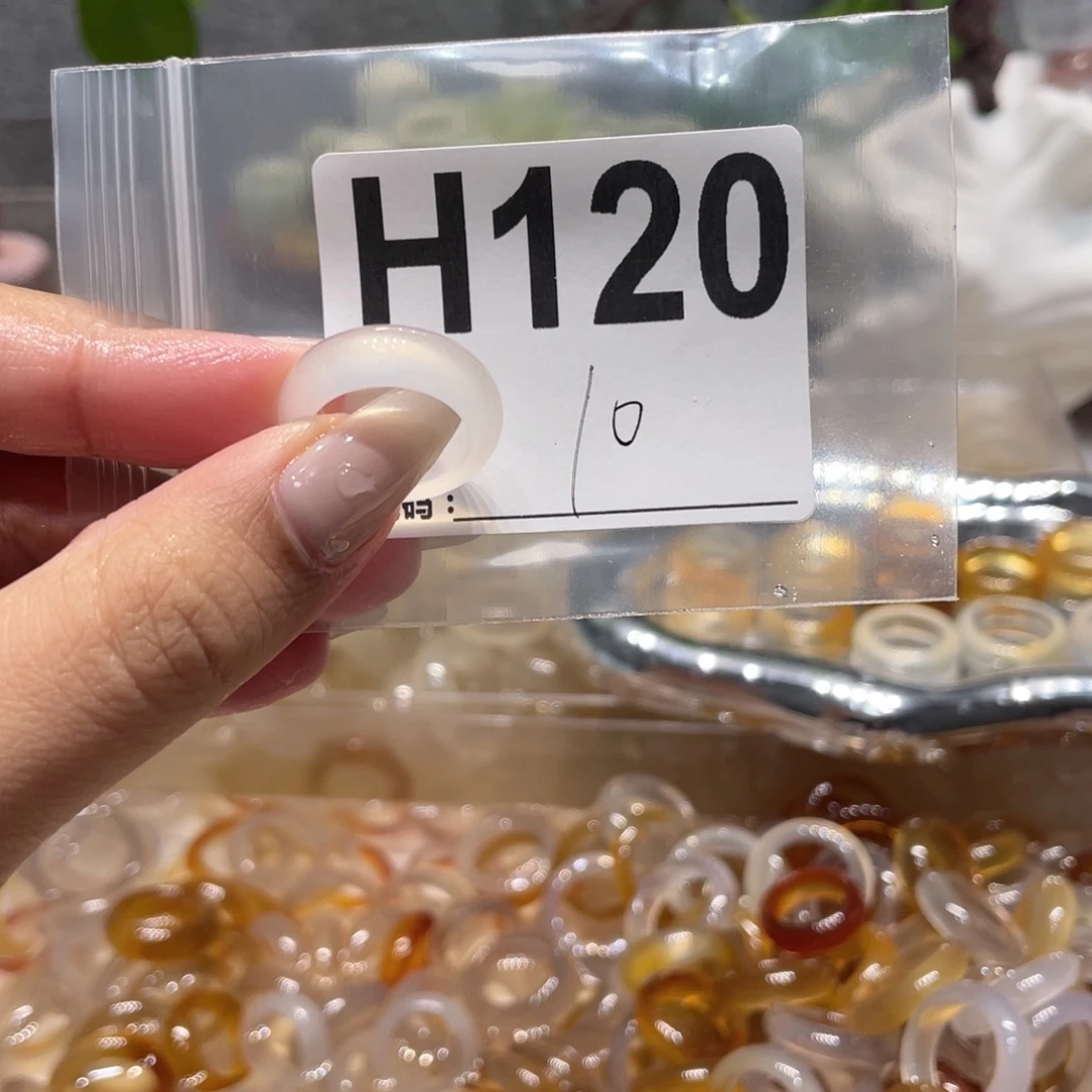 玛瑙/玉髓未镶嵌戒指120
