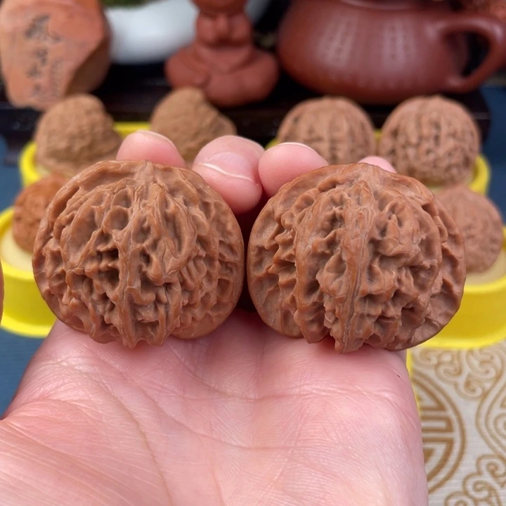 吊坠文玩核桃苹果园44