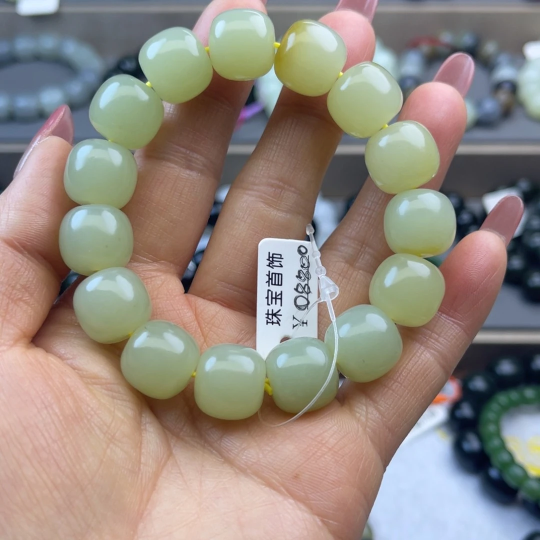 和田玉手链未镶嵌