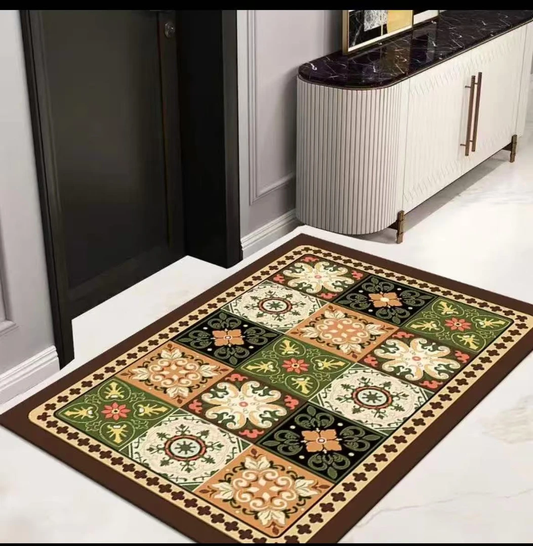 KX8233【70×100cm+45X70cm】硅藻泥卫生间浴室地垫防滑防油免洗耐