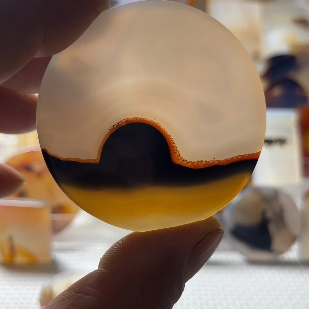 玛瑙/玉髓未镶嵌吊坠(不含链)