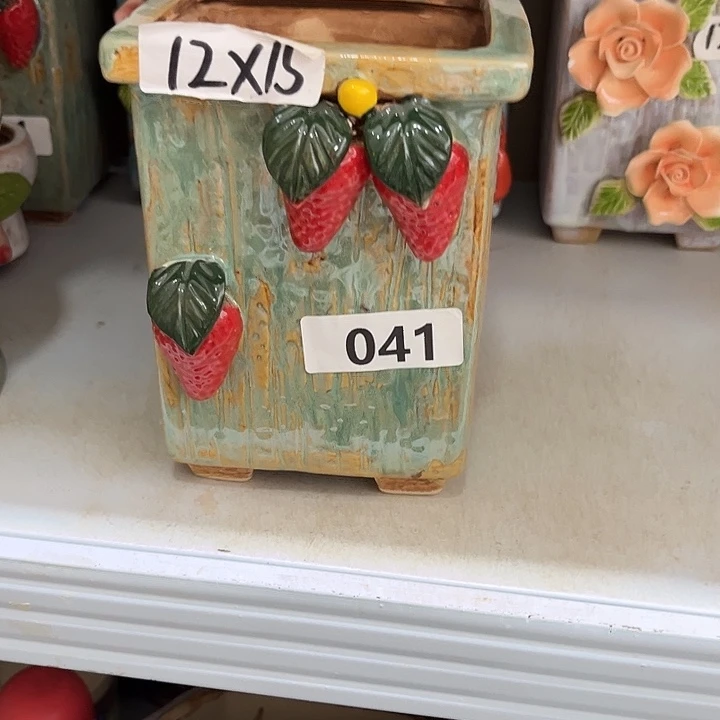 粗陶材质多肉花盆