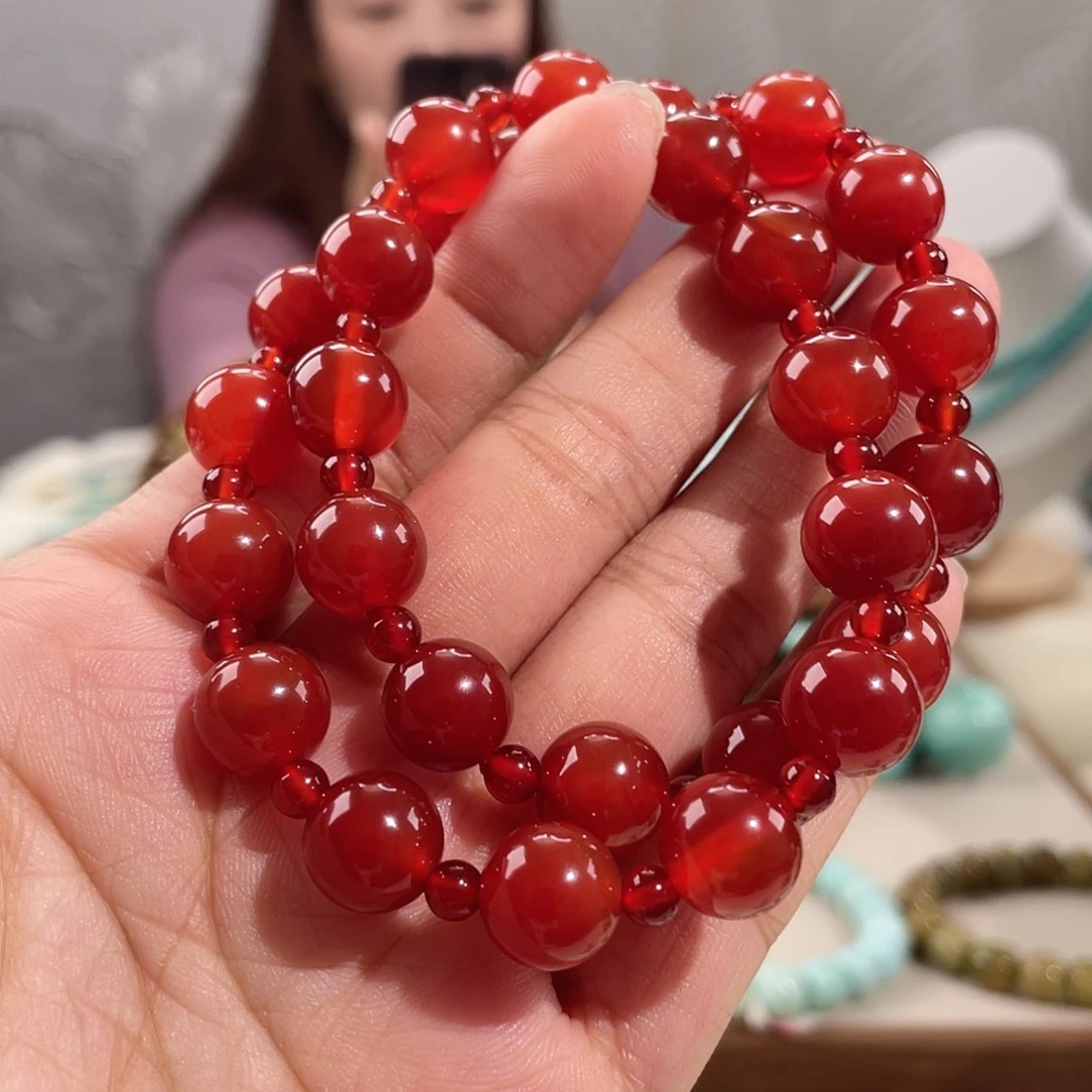 玛瑙/玉髓未镶嵌红玛瑙卡10