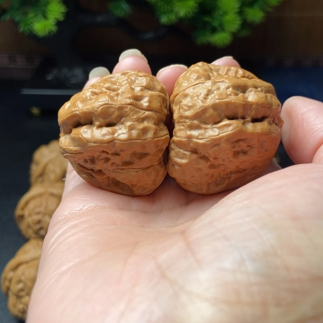 兵***秀把件文玩核桃蛤蟆头