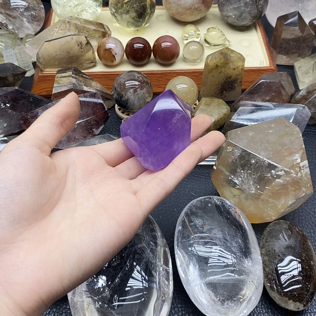 珠宝半成品未镶嵌水晶257水晶石