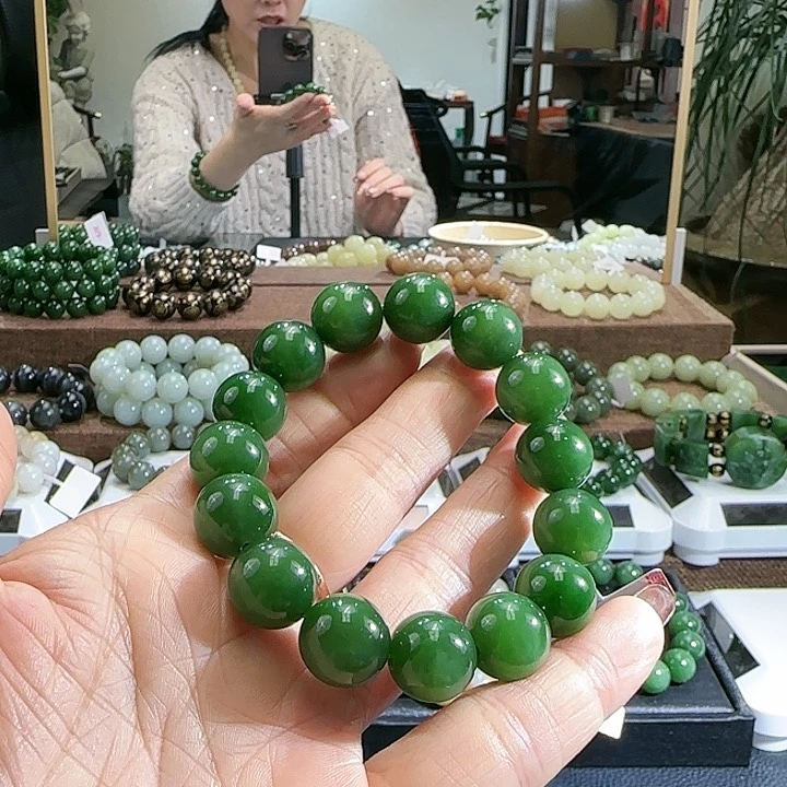 和田玉手链未镶嵌