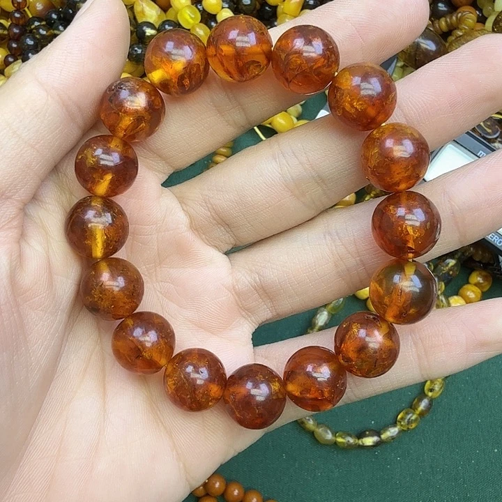 琥珀未镶嵌珠宝奇石