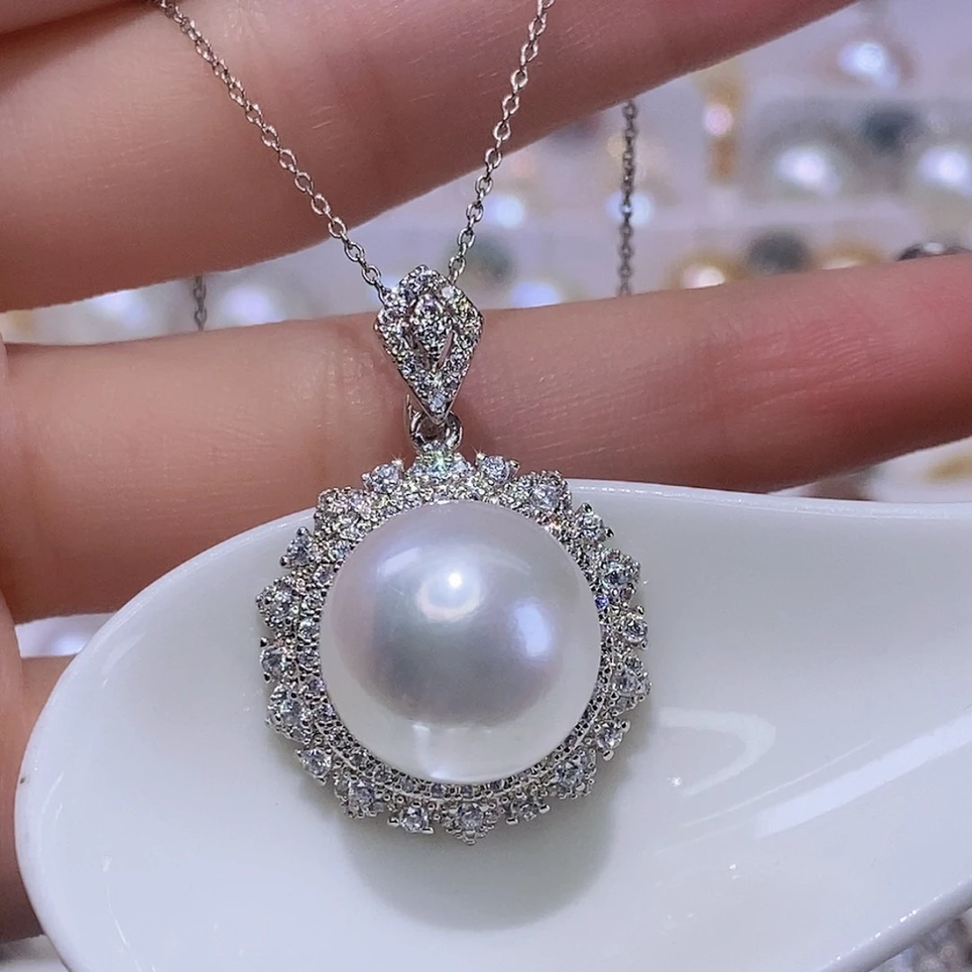 淡水珍珠合金颈饰