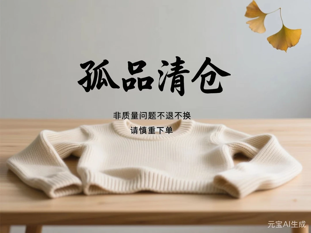 模板A1-100号孤品清仓NO退NO换针织衫合集