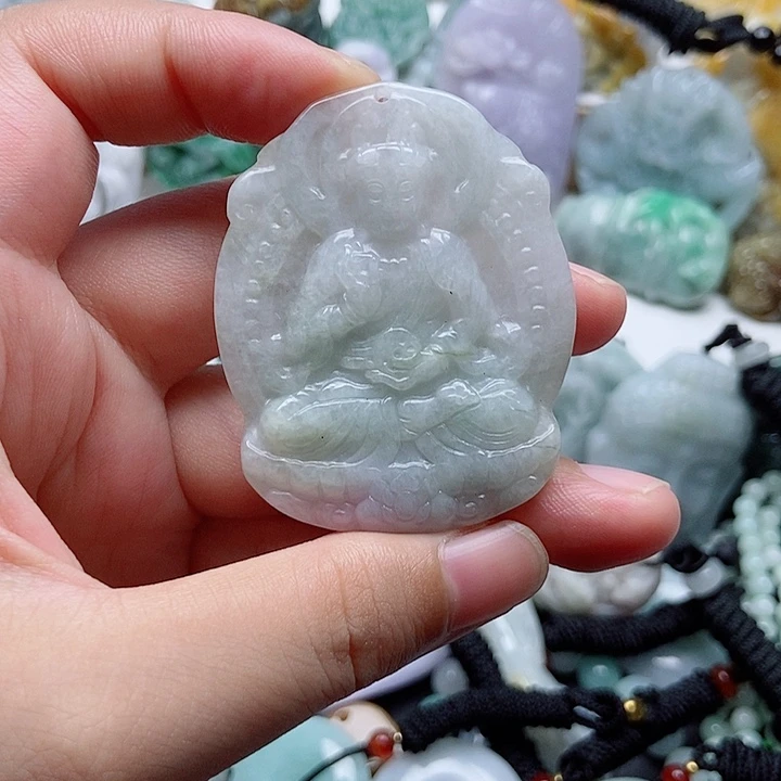 吊坠(不含链)未镶嵌翡翠1