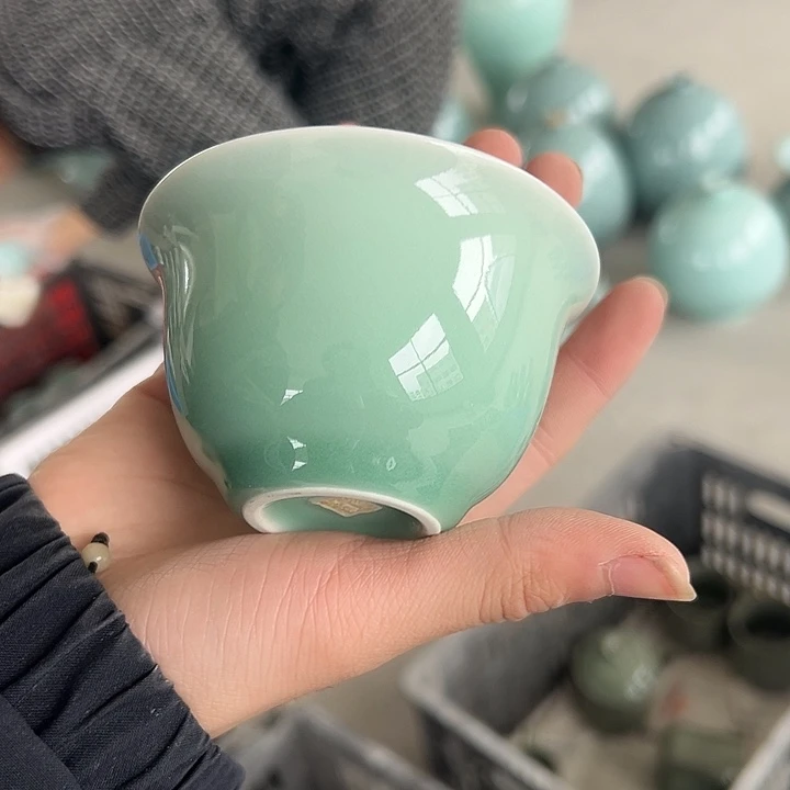 小米茶器龙泉青瓷