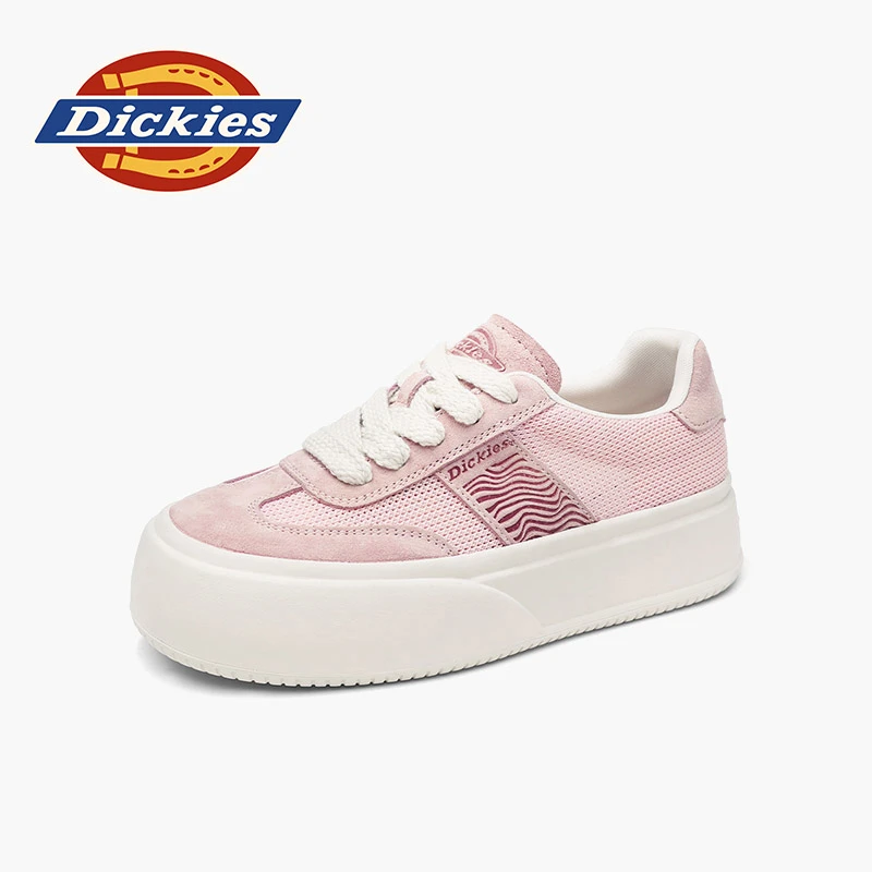 Dickies女鞋百搭休闲鞋耐磨防滑厚底德训鞋小白鞋ins小众鞋子薄款