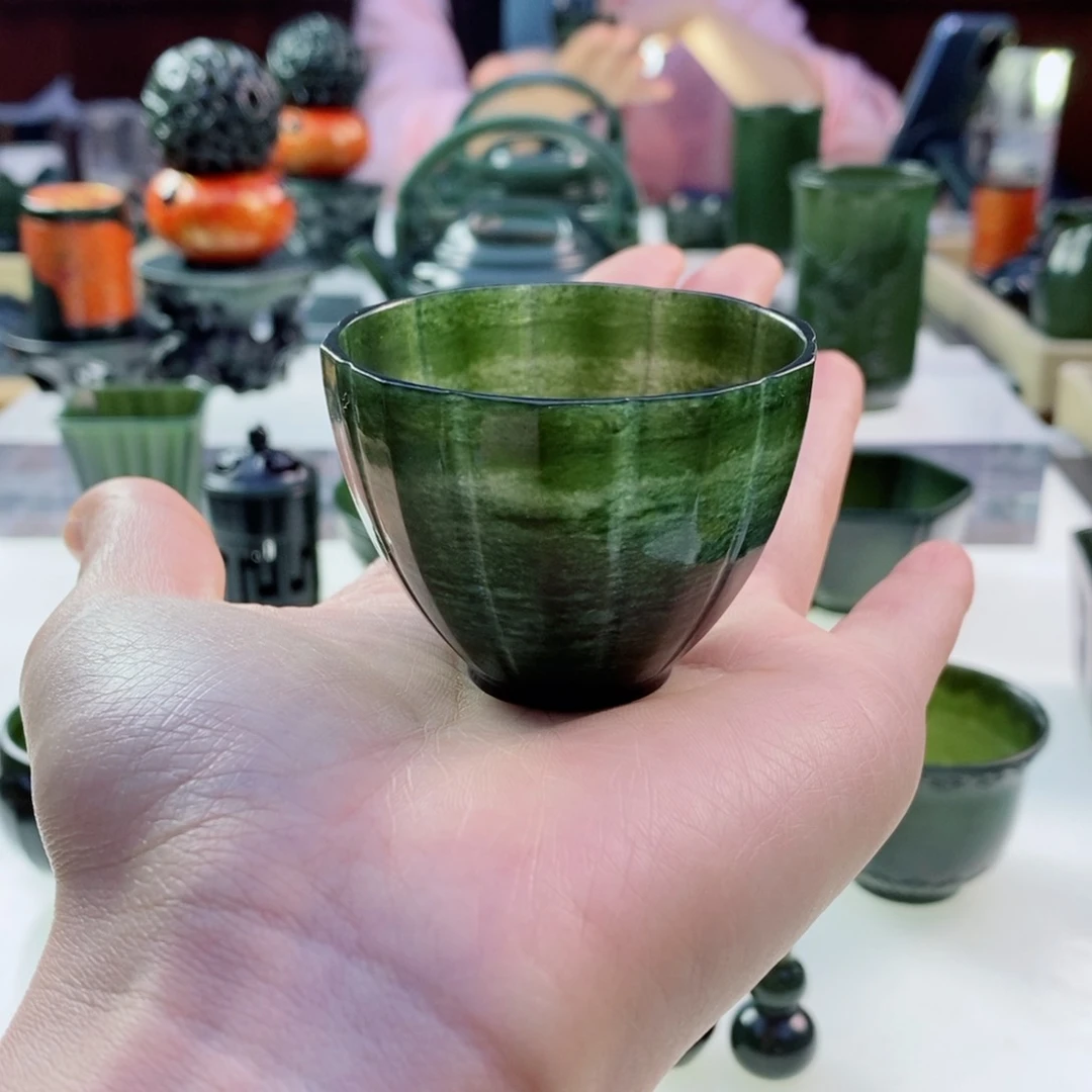 和田玉(青玉)未镶嵌摆件