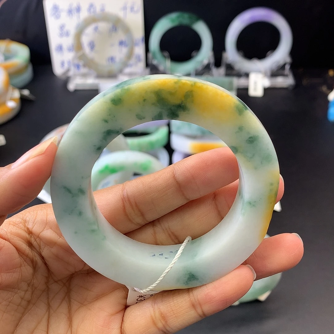 定制翡翠未镶嵌圆条