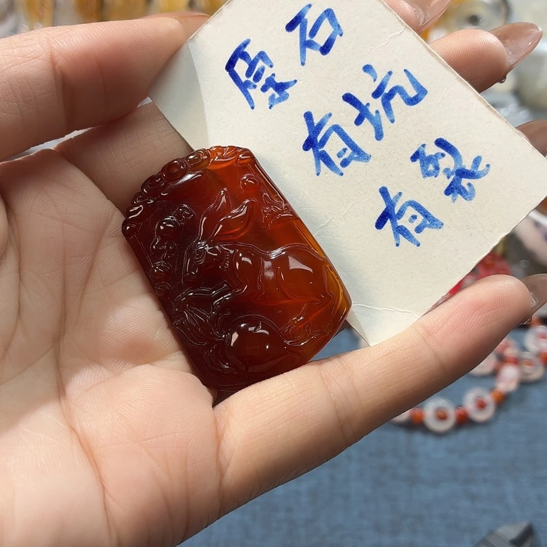 玛瑙/玉髓未镶嵌颈饰