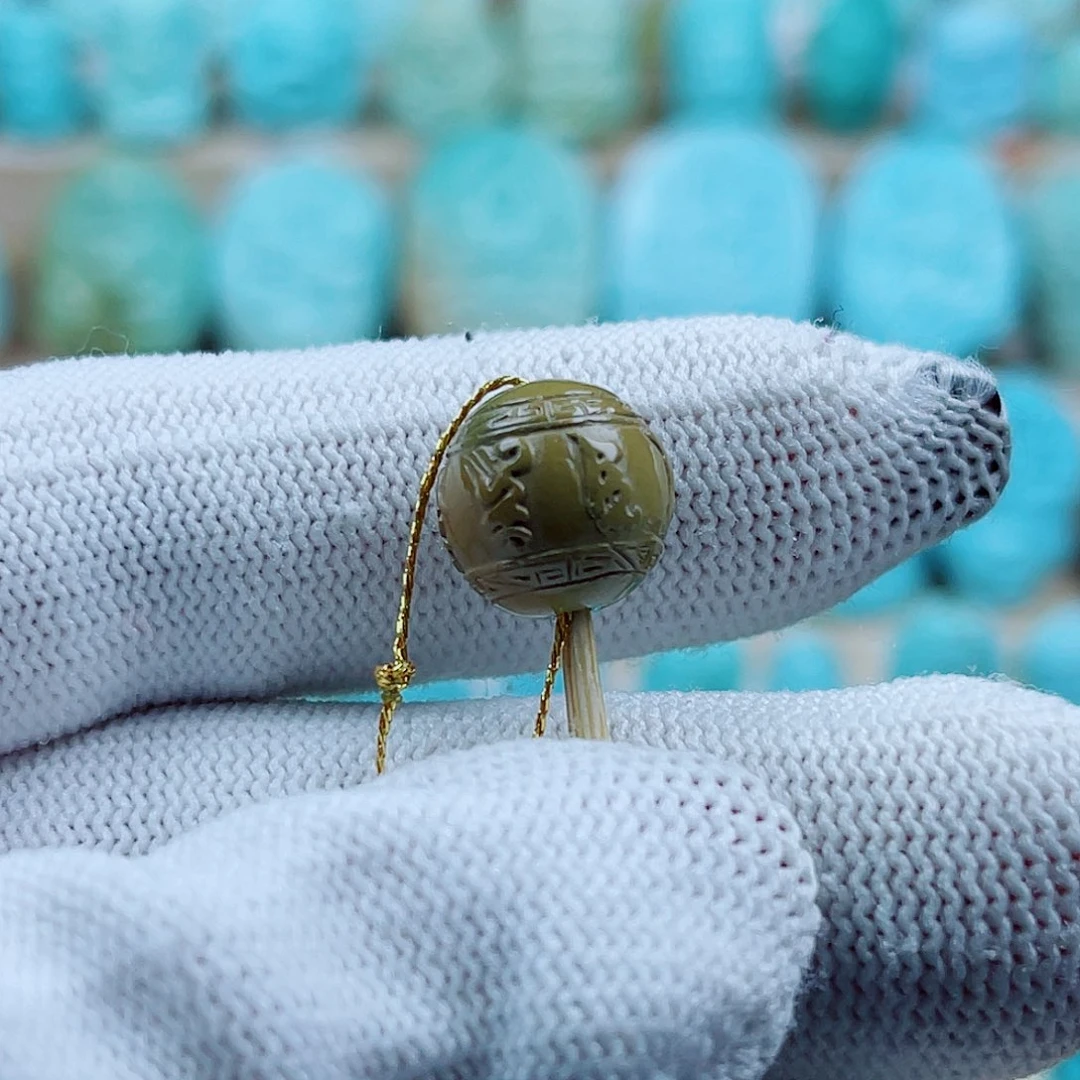 绿松石未镶嵌珠宝奇石配饰11.5