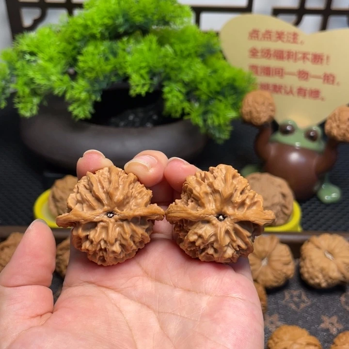 文玩核桃把件全品苹果41闪12