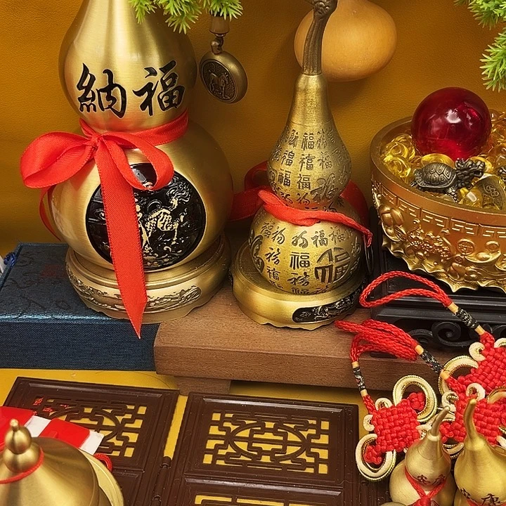 百福葫芦加底座，麒麟葫芦加底座