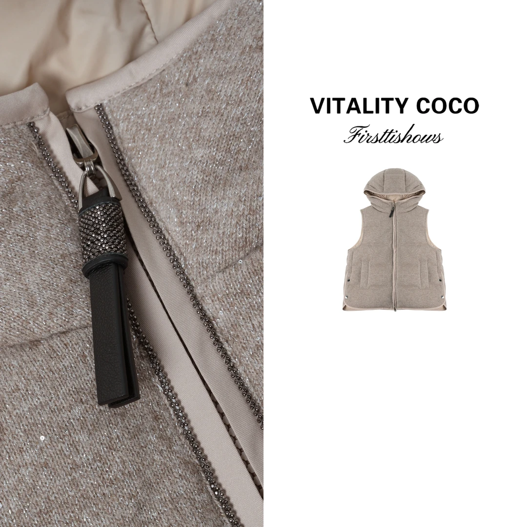 VITALITY COCO·BC系列新款女装 高定羽绒马甲-2805