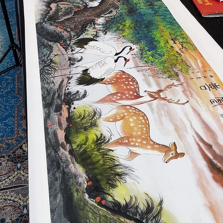 书法书画描金拓染作品6666