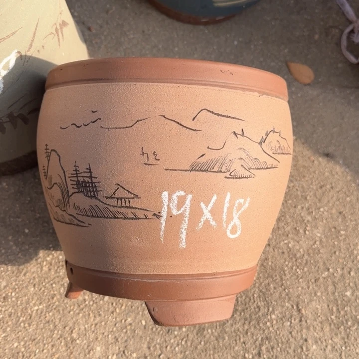 紫砂花盆特价清仓