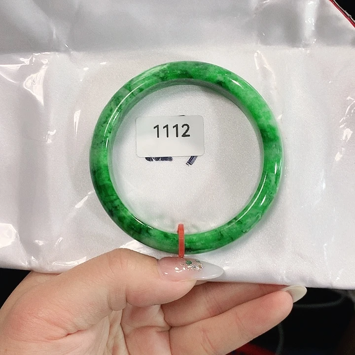 翡翠手镯未镶嵌天然翡翠手镯54