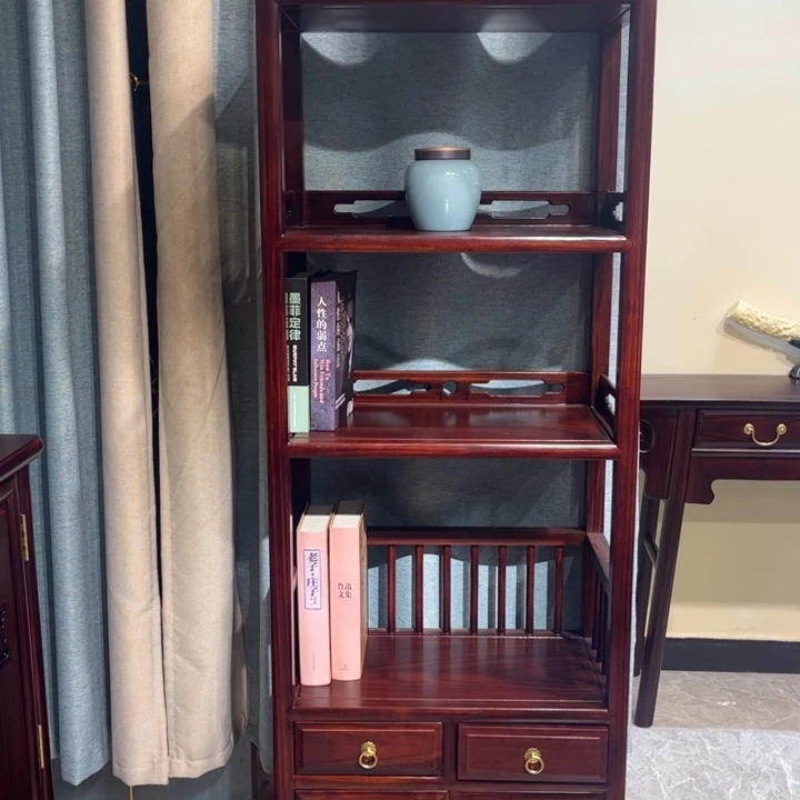 成套家具黑酸枝木类书柜