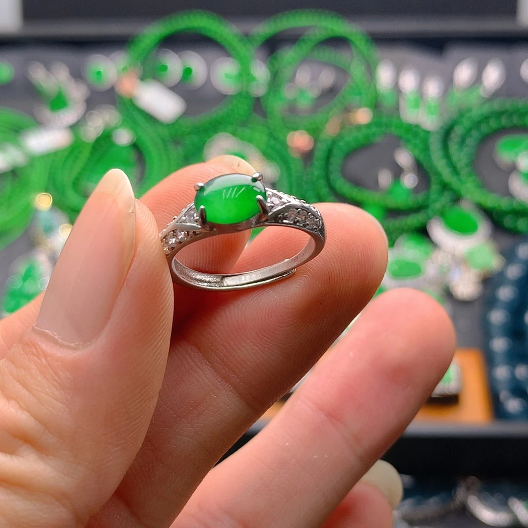 未镶嵌手链翡翠翡翠