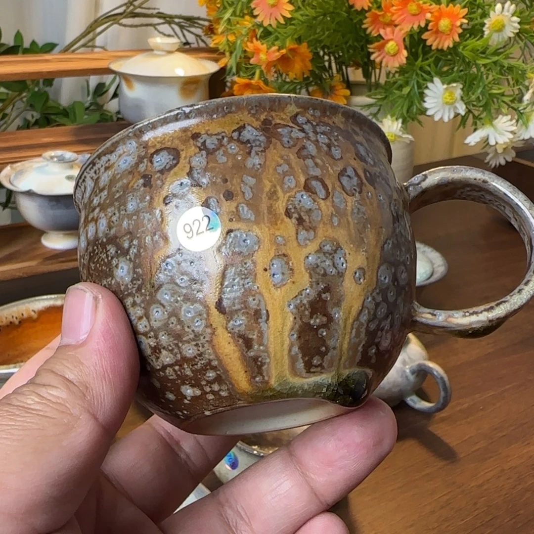 922柴烧裸烧马克杯