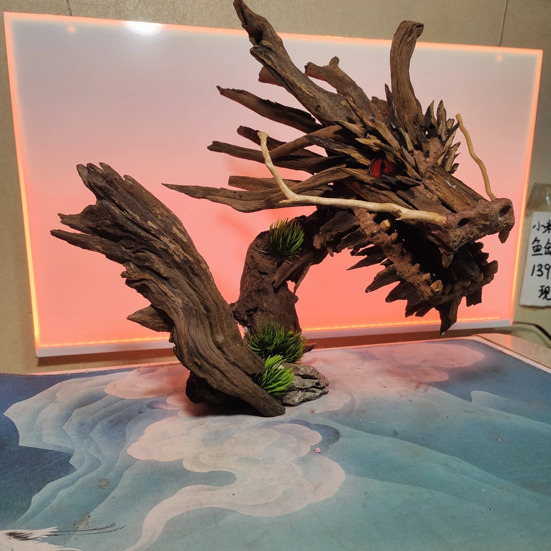 长32宽27高30  沉木龙头  仅此一个  所见即所得