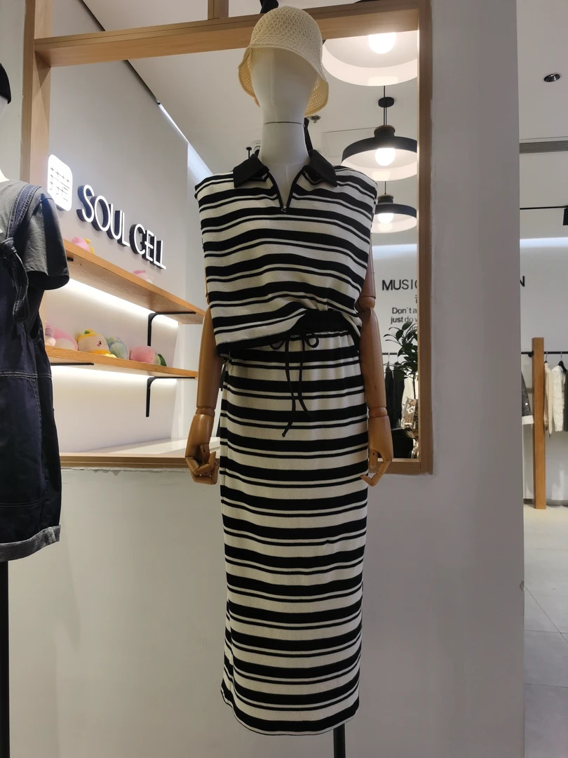 苏昔品牌大牌夏季女装套装裙