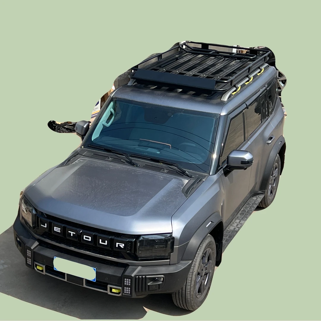 双层车顶行李框专车专用全铝合金材质卫士旅行者110