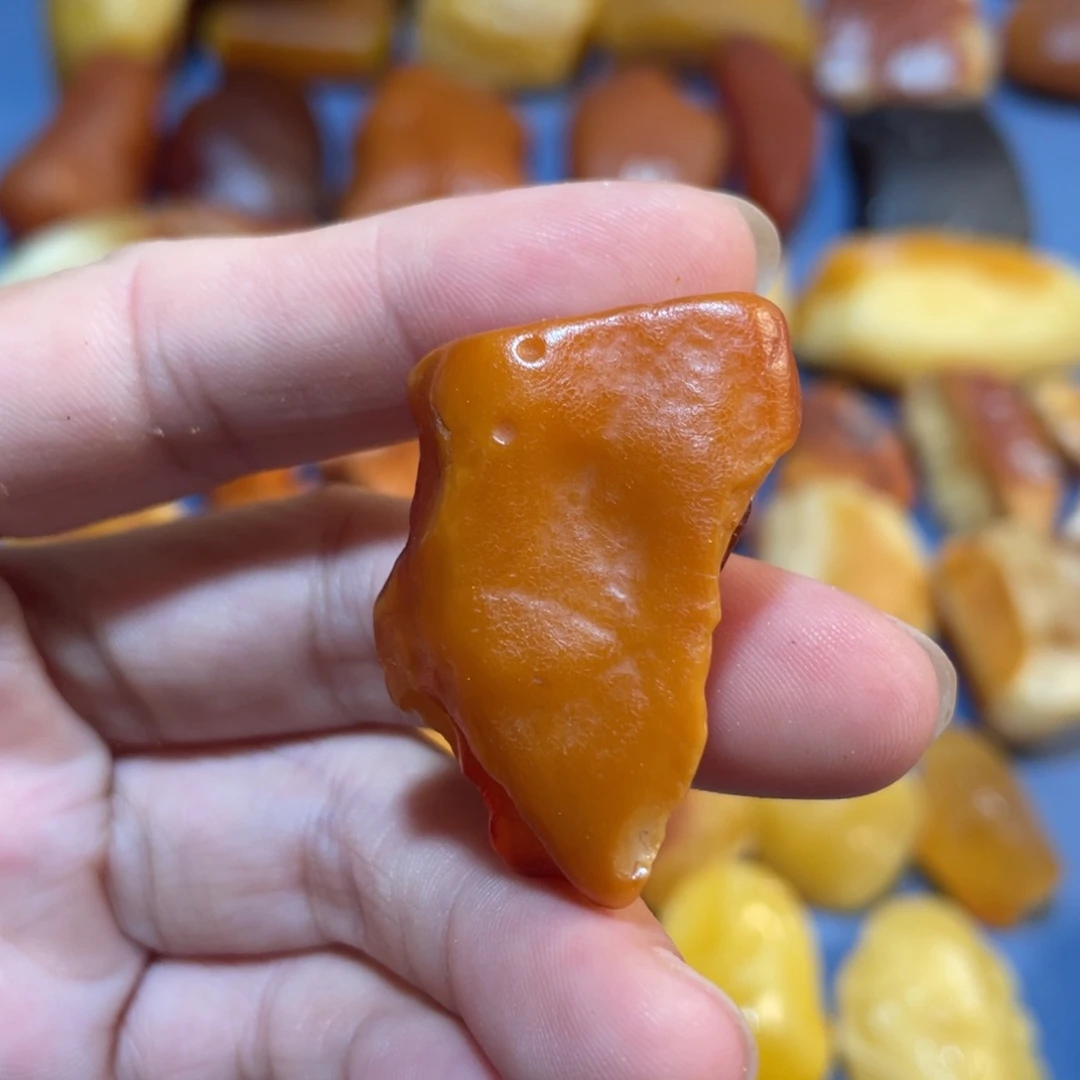 未镶嵌定制蜜蜡随形